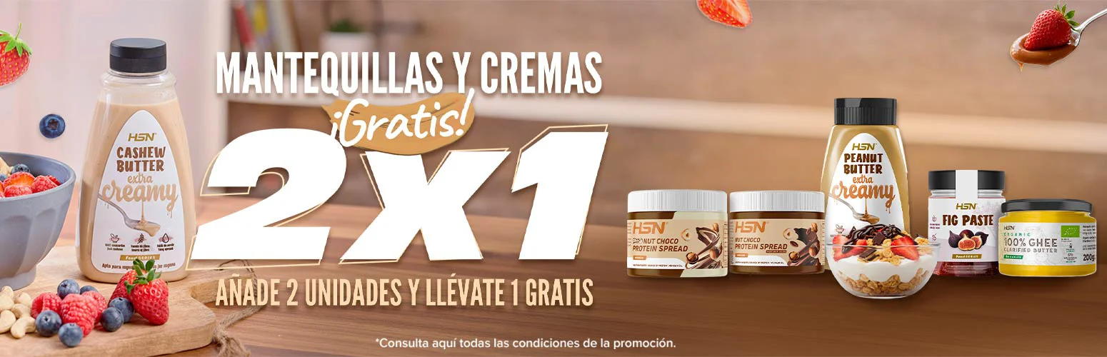 2x1 en Mantequillas y Cremas