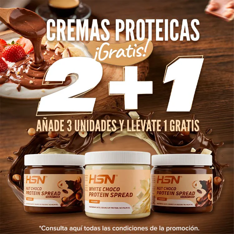 2 + 1 en Cremas Proteicas