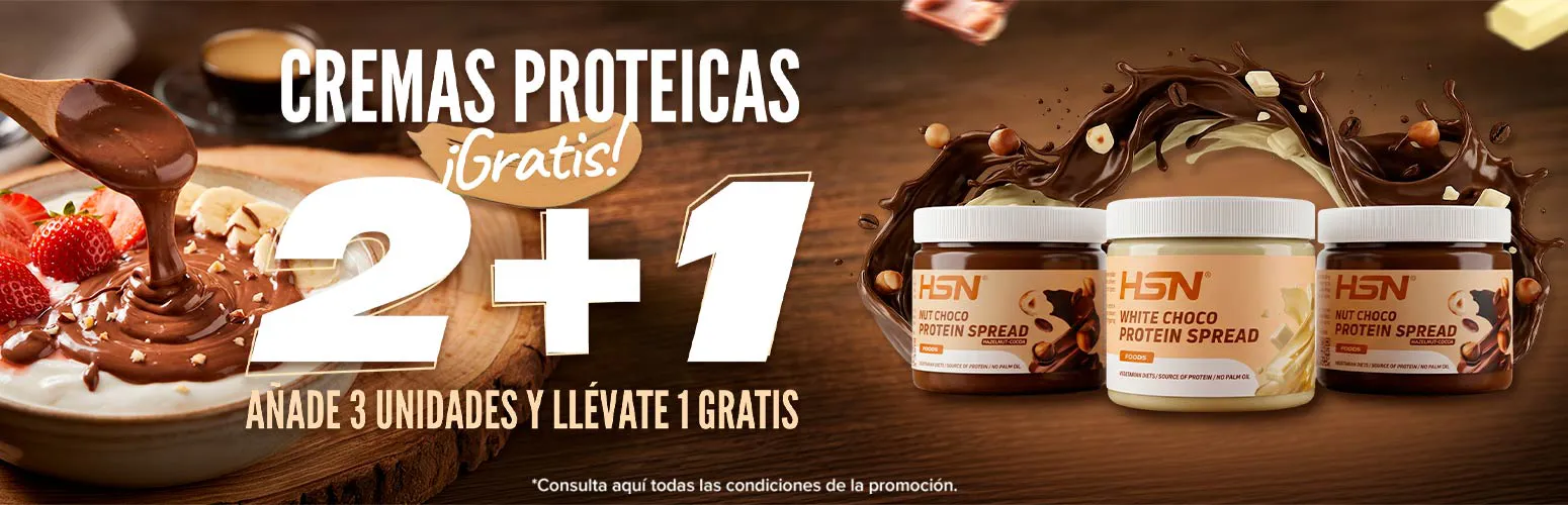 2 + 1 en Cremas Proteicas