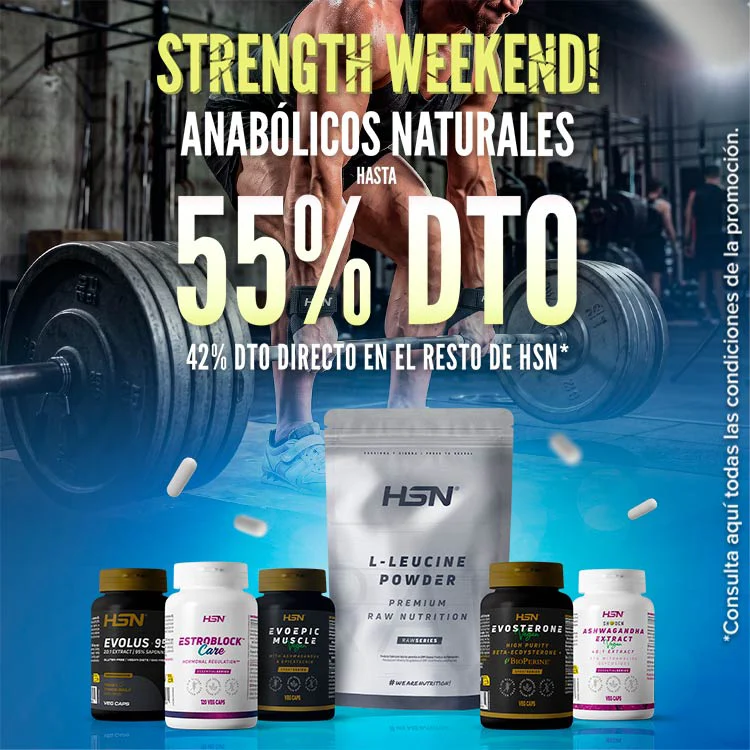 Hasta 55% DTO en Anab&oacute;licos Naturales