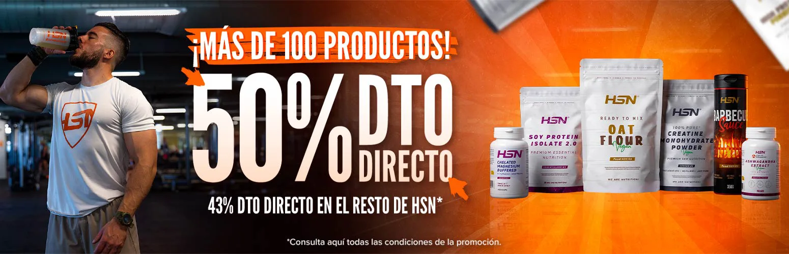 50% DTO Directo en M&aacute;s de 100 Productos