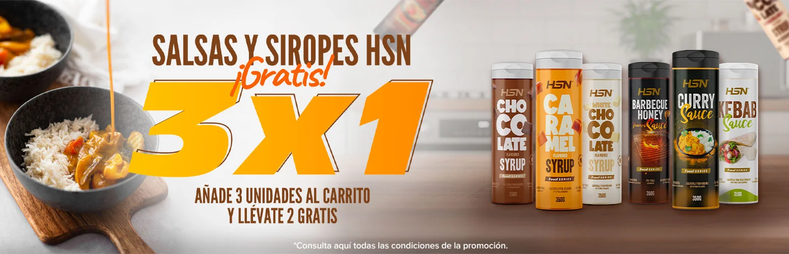 3x1 en Salsas y Siropes