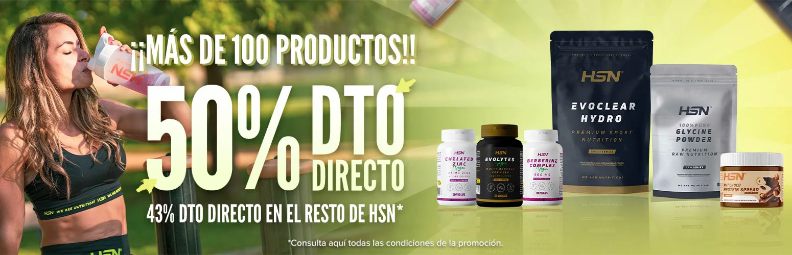 50% DTO Directo en M&aacute;s de 100 Productos