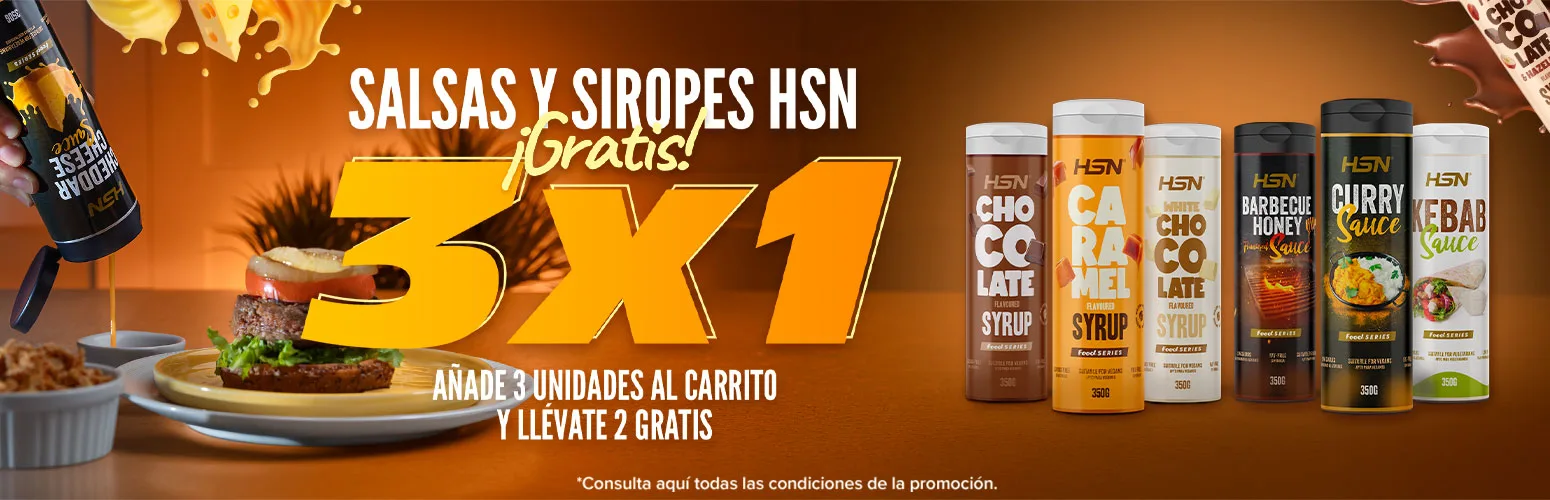 3x1 en Salsas y Siropes