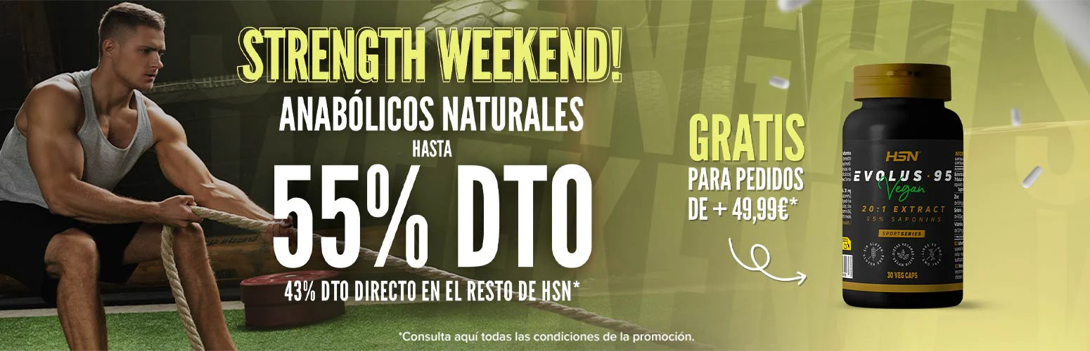 Hasta 55% DTO en Anab&oacute;licos Naturales