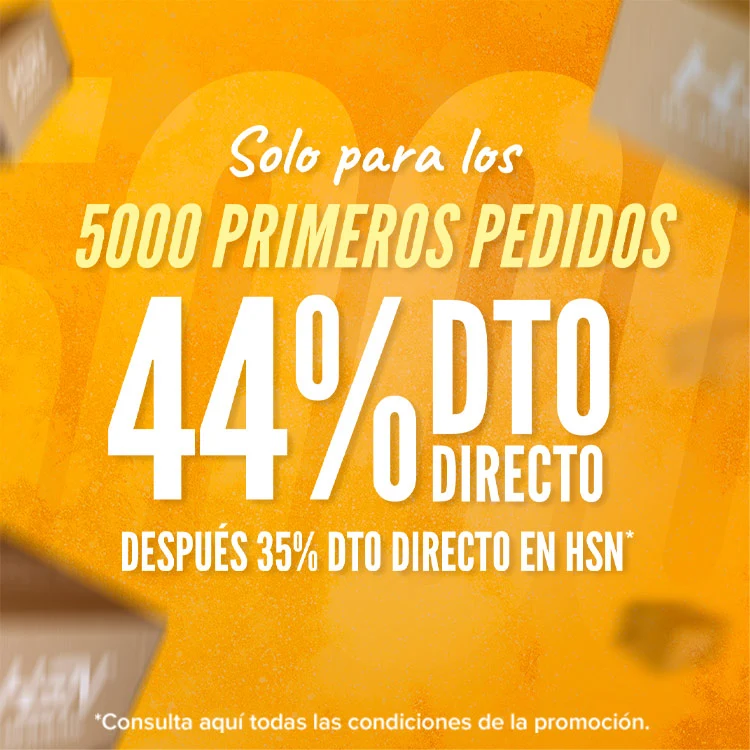 44% DTO Directo para los Primeros 5000 Pedidos