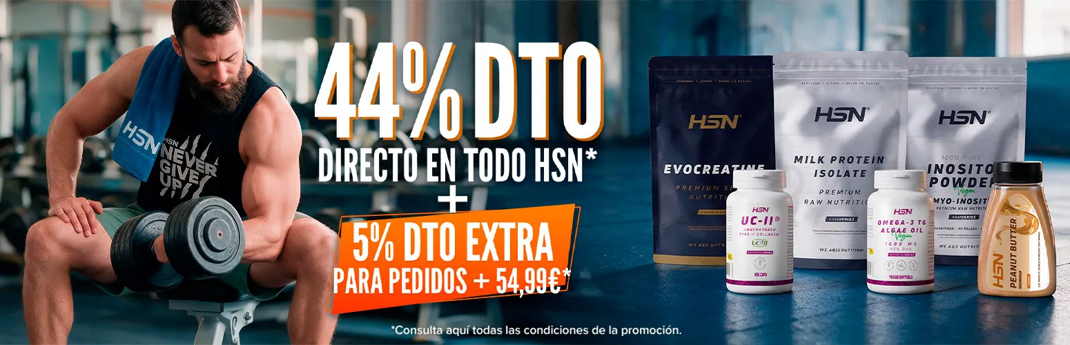 44% DTO Directo en Todo HSN + 5% Extra