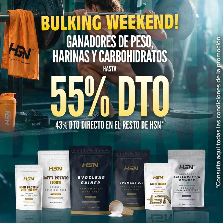 Hasta 55% DTO en Ganadores de Peso, Harinas y Carbohidratos