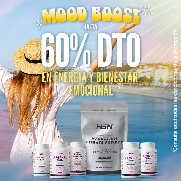 Hasta 60% DTO en Energ&iacute;a y Bienestar Emocional