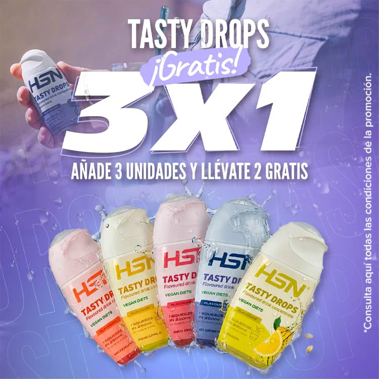 3x1 en Tasty Drops