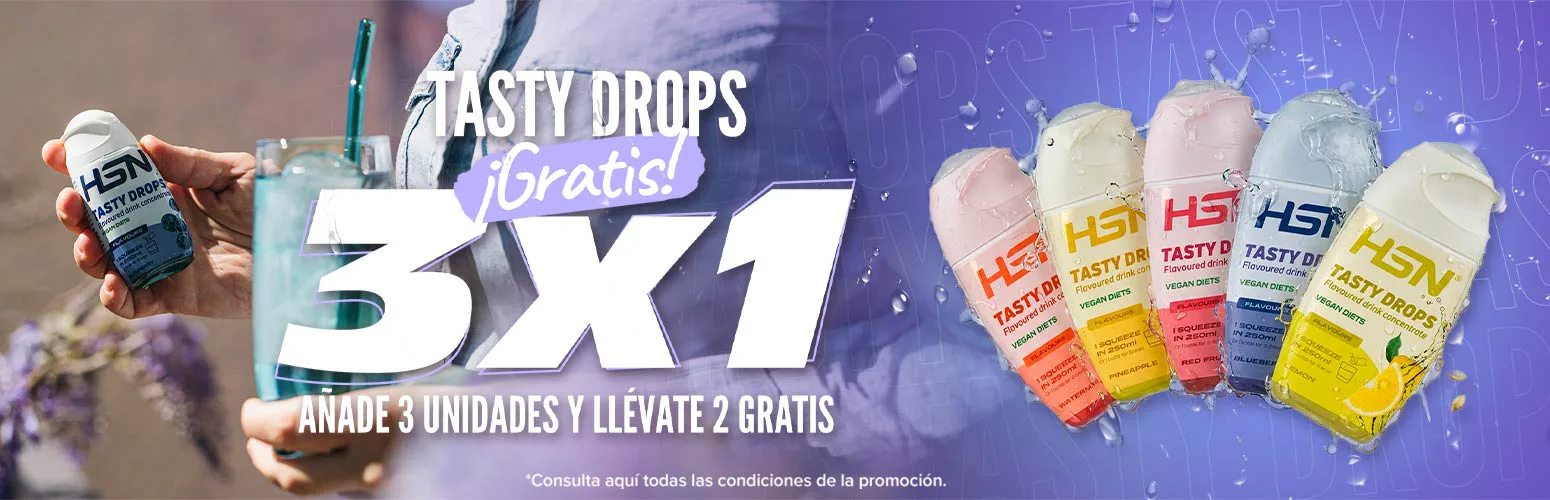 3x1 en Tasty Drops
