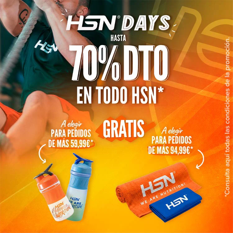 Hasta 70% DTO en todo HSN