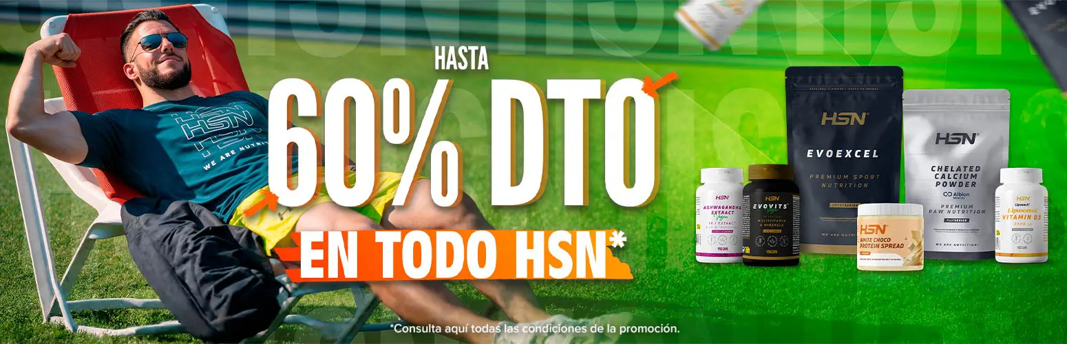 Hasta 60% DTO en Todo HSN