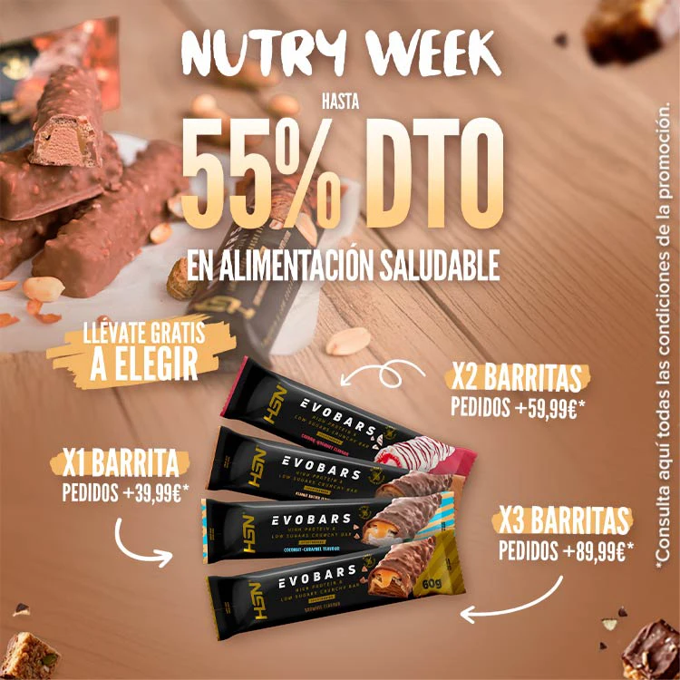 Hasta 55% DTO en Alimentaci&oacute;n Saludable