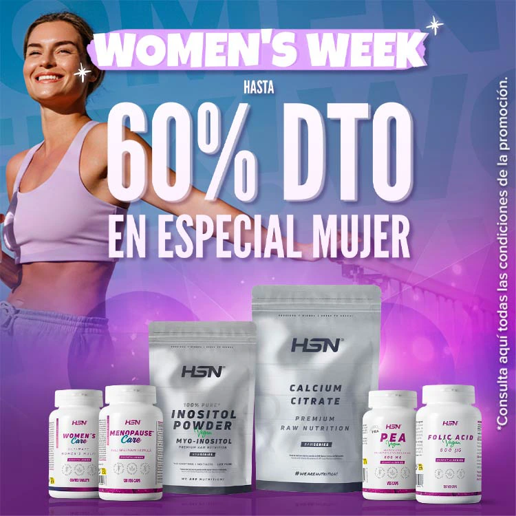 Hasta 60% DTO en Especial Mujer