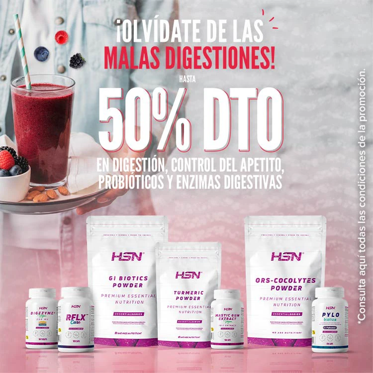 Hasta 50% DTO en Digesti&oacute;n, Control del Apetito, Probi&oacute;ticos y Enzimas Digestivas