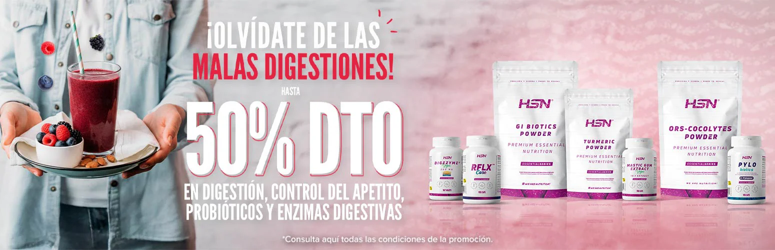 Hasta 50% DTO en Digesti&oacute;n, Control del Apetito, Probi&oacute;ticos y Enzimas Digestivas