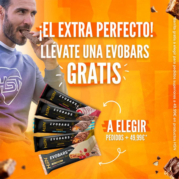 Barrita gratis a elegir para pedidos superiores a 49,99&euro; en productos HSN