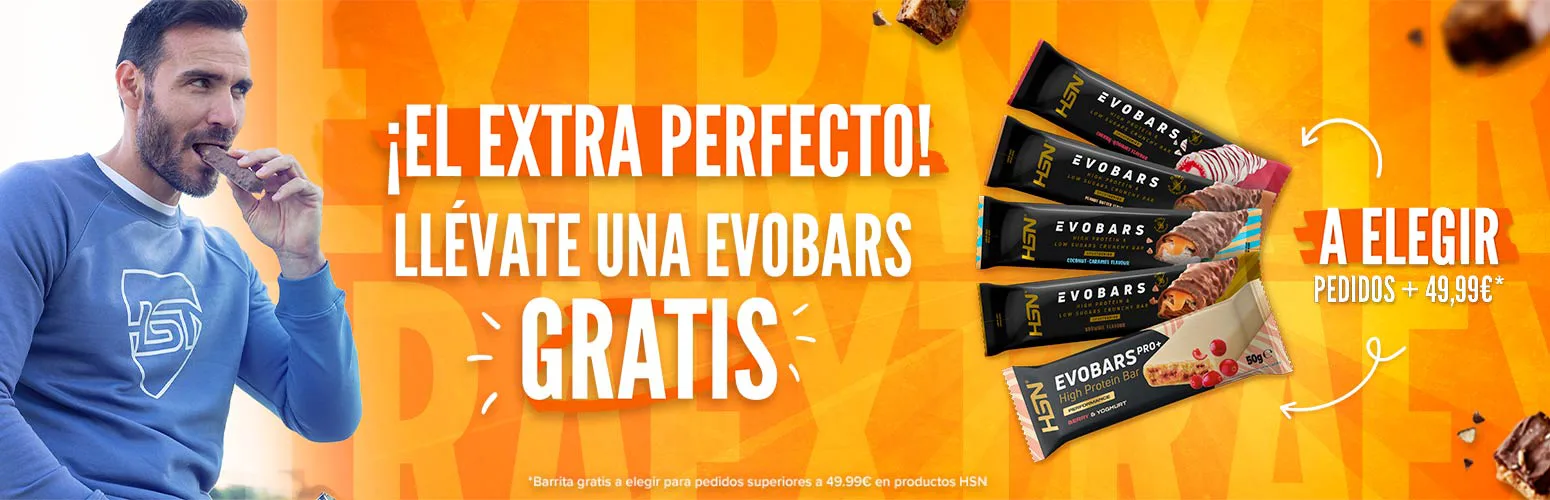 Barrita gratis a elegir para pedidos superiores a 49,99&euro; en productos HSN