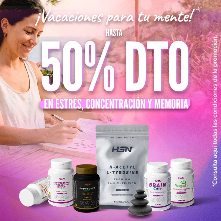 Hasta 50% DTO en Estr&eacute;s, Concentraci&oacute;n y Memoria