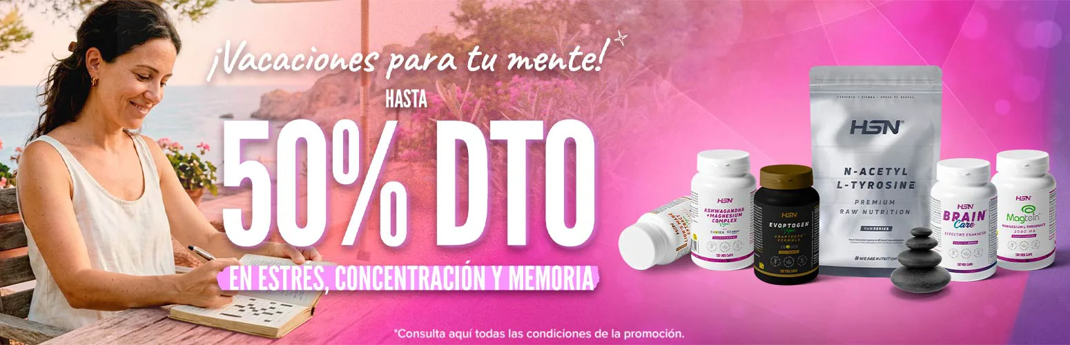Hasta 50% DTO en Estr&eacute;s, Concentraci&oacute;n y Memoria