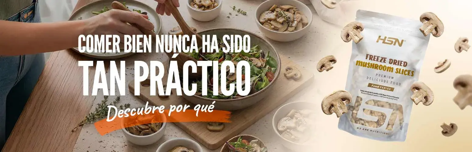 Champi&ntilde;&oacute;n liofilizado en l&aacute;minas de HSN