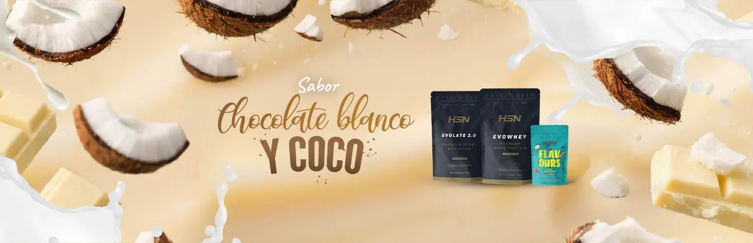 Prueba nuestro sabor Chocolate Blanco y Coco