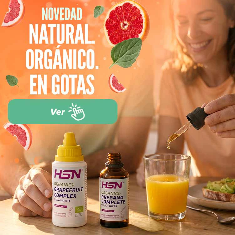 Complementos Alimenticios Org&aacute;nicos L&iacute;quidos de HSN