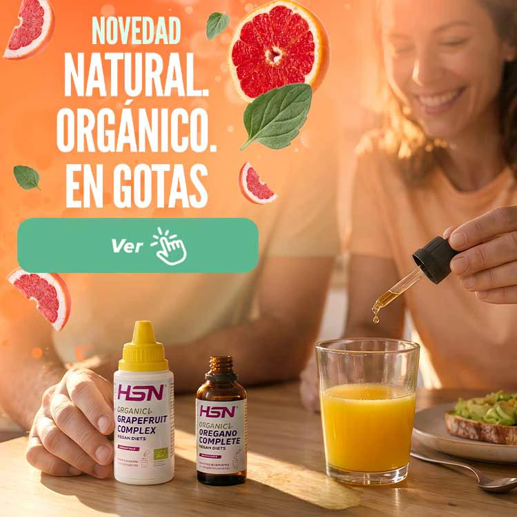 Complementos Alimenticios Org&aacute;nicos L&iacute;quidos de HSN
