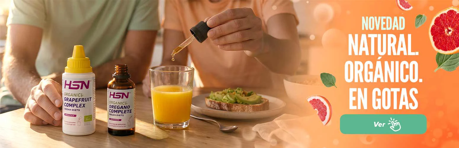 Complementos Alimenticios Org&aacute;nicos L&iacute;quidos de HSN