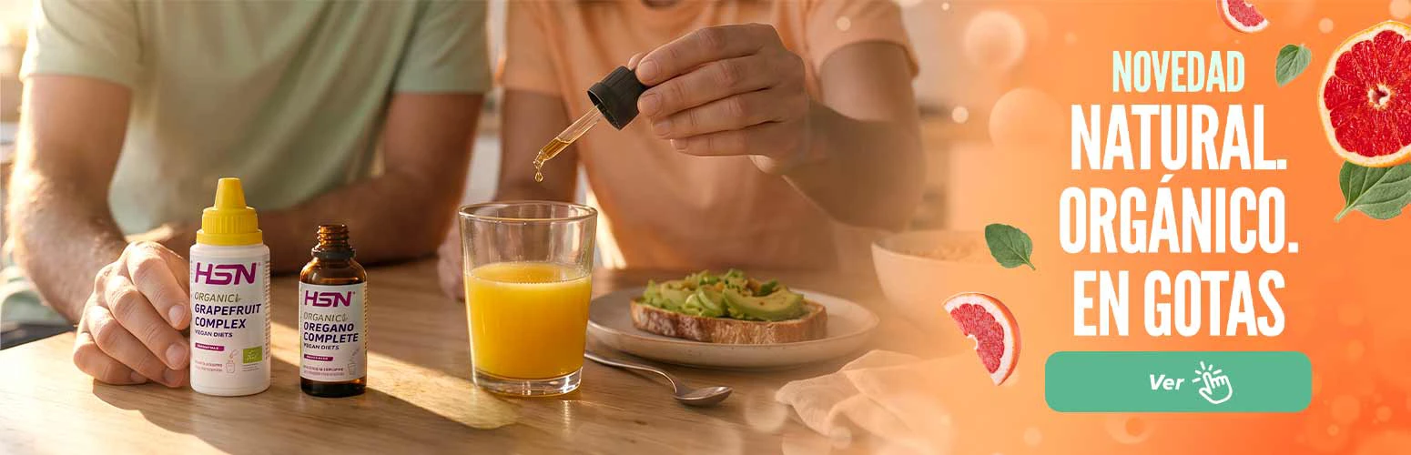 Complementos Alimenticios Org&aacute;nicos L&iacute;quidos de HSN