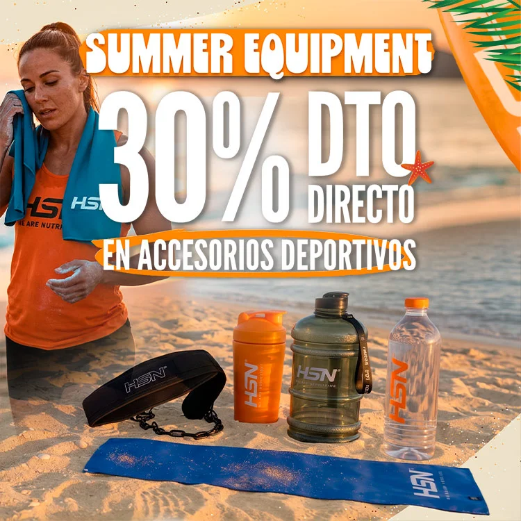 30% DTO Directo en Accesorios Deportivos