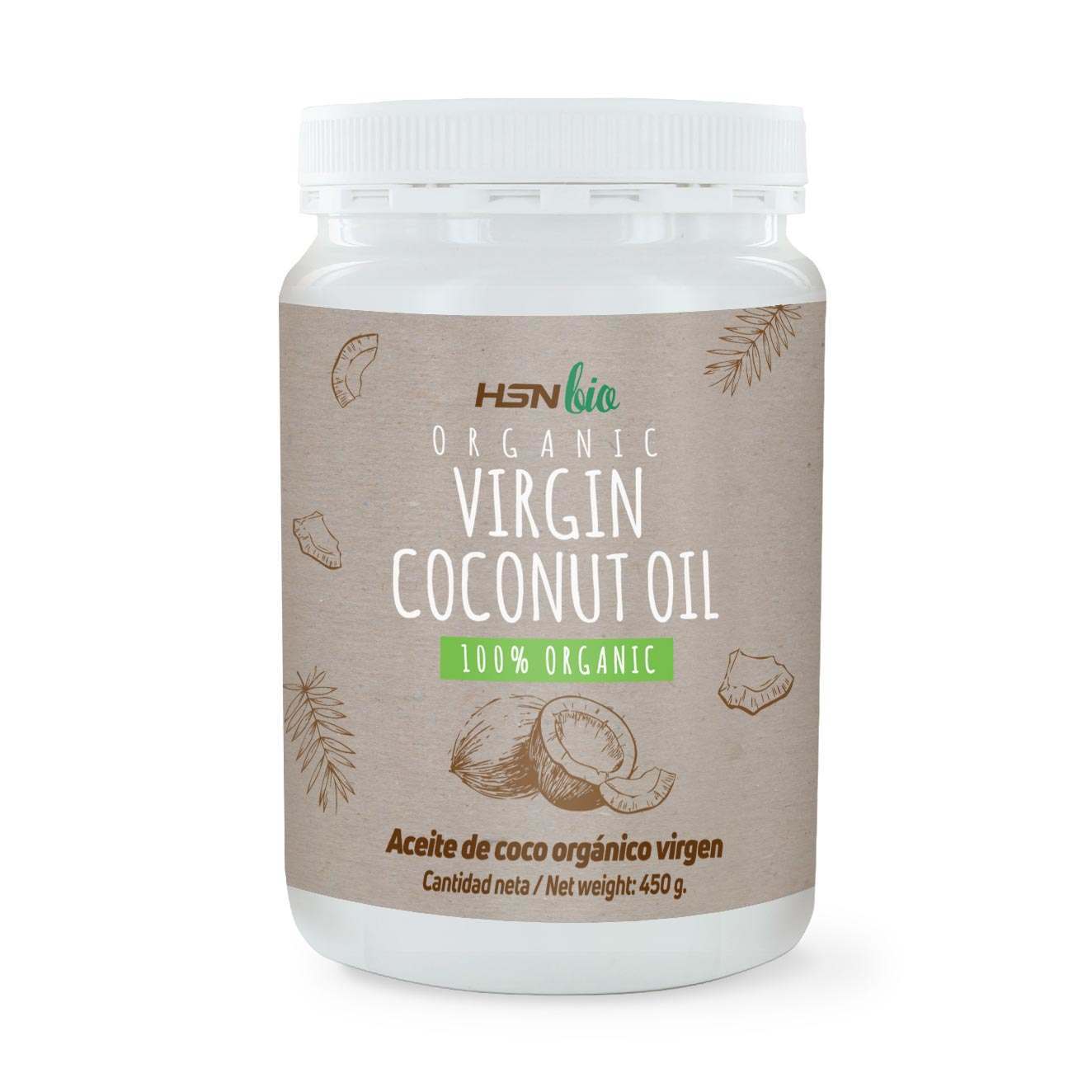 ACEITE DE COCO ORGÁNICO VIRGEN - 450g