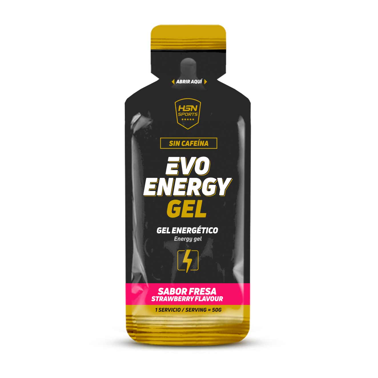 EVOENERGY GEL SIN CAFEÍNA 50g FRESA