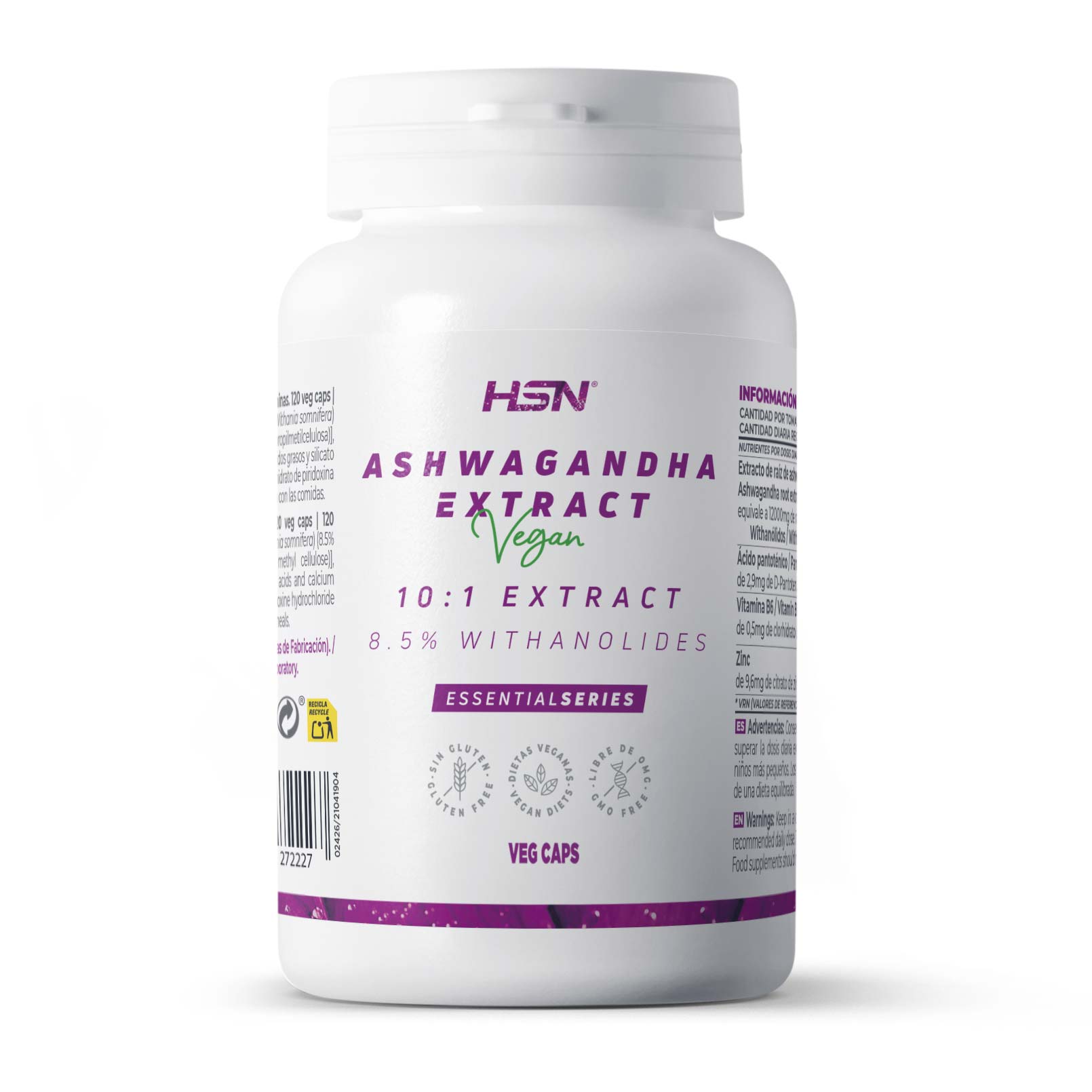 EXTRACTO DE ASHWAGANDHA (10:1) 400mg