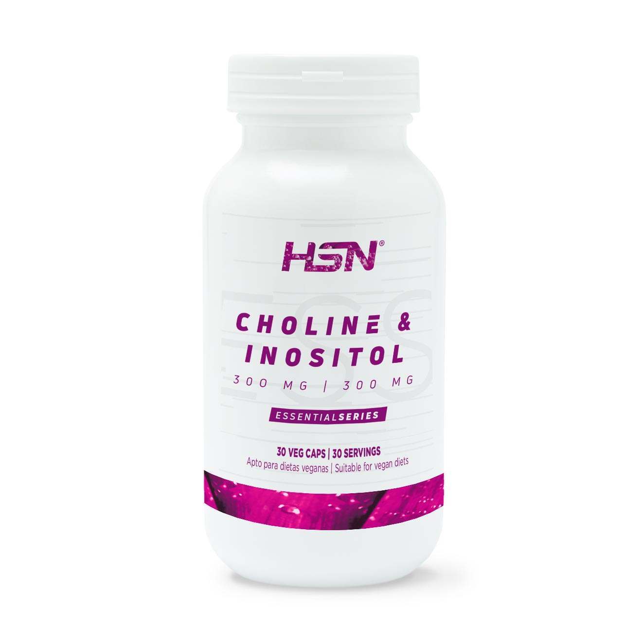 COLINA E INOSITOL 300mg/300mg - 30 veg caps