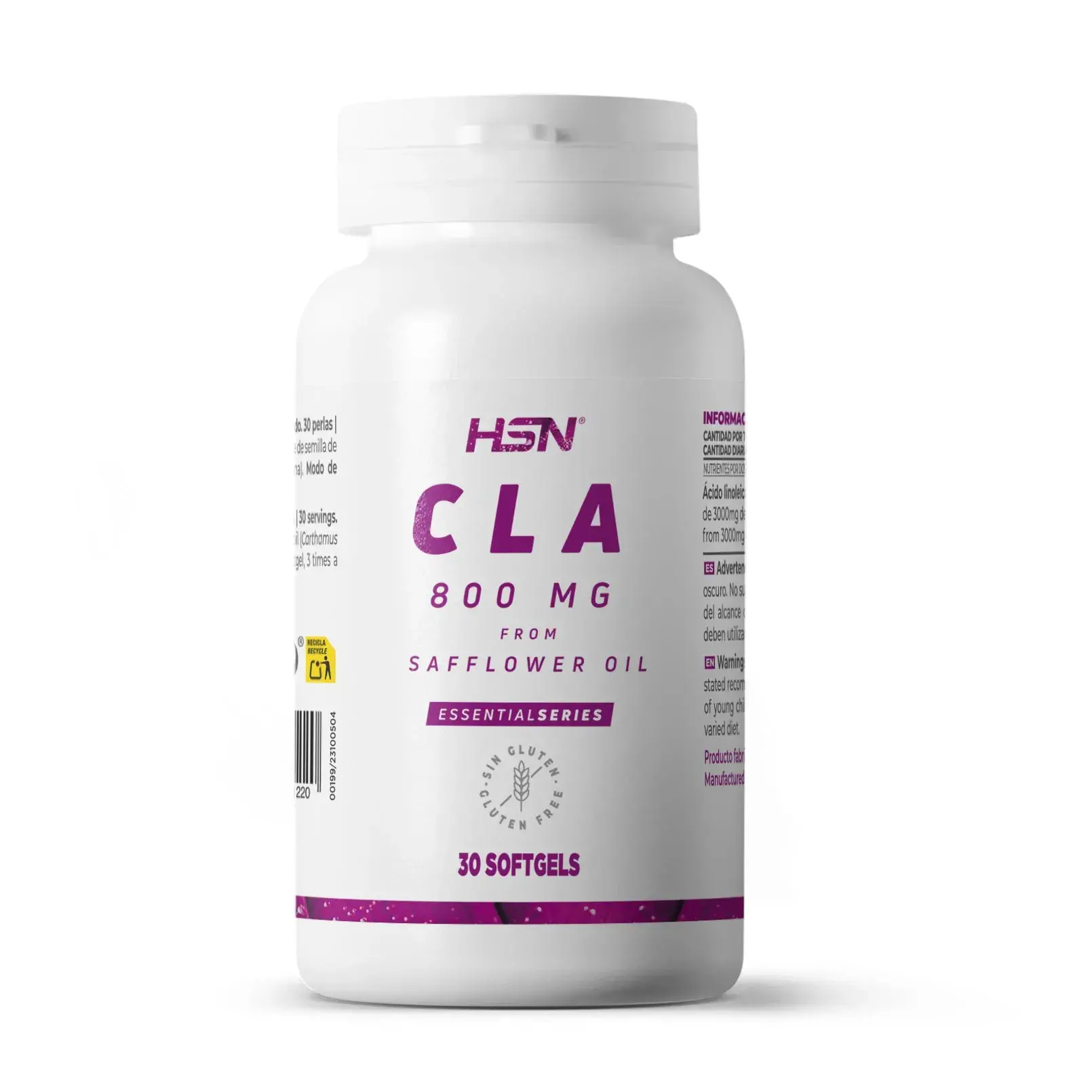 CLA 800mg (ÁCIDO LINOLEICO CONJUGADO) - 30 perlas