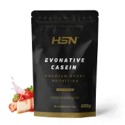 EVONATIVE CASEIN (Lacprodan® Micelpure™) 500g STRAWBERRY CHEESECAKE