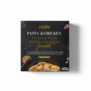 GOURMET READY MEAL PASTA WITH CHICKEN IN HONEY AND SPICE SAUCE - 400g