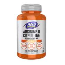 ARGININE & CITRULLINE 500mg/250mg - 120 caps
