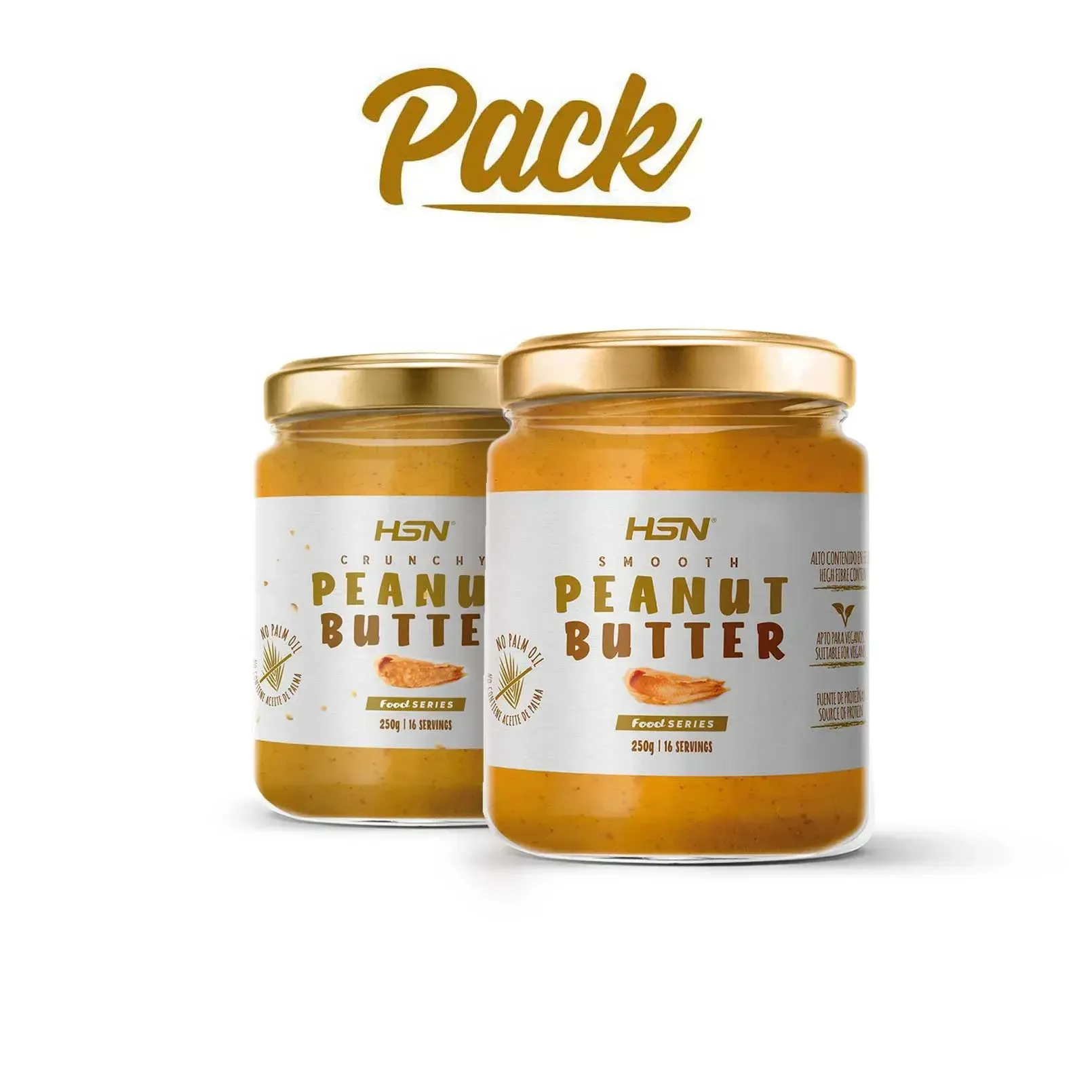 PEANUT BUTTER 250g - DUO PACK