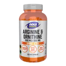 L-ARGININE + L-ORNITHINE 500mg/250mg