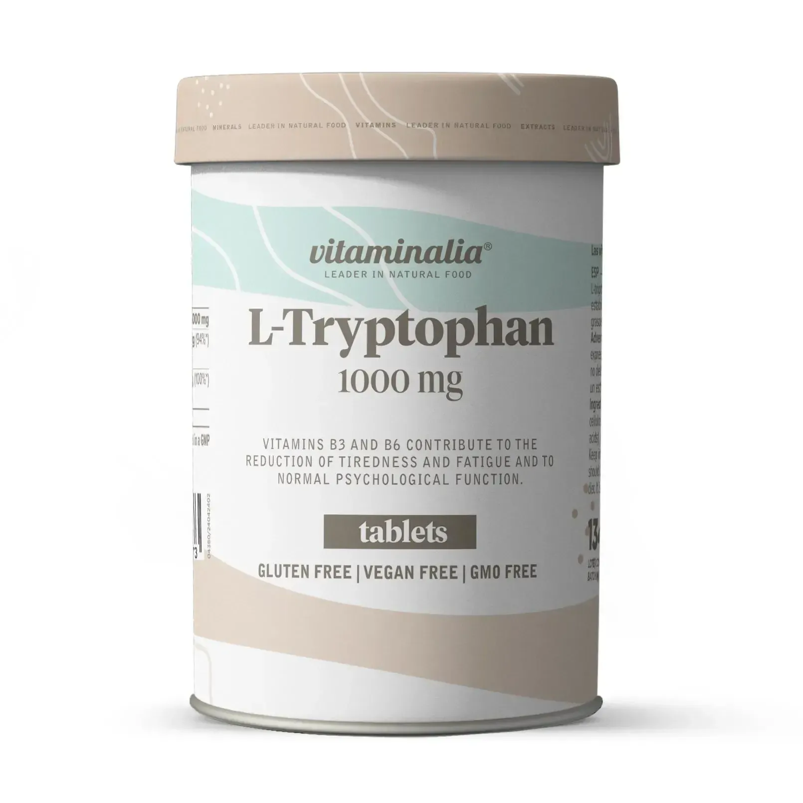 L-TRYPTOPHAN 1000mg + VITAMINS B6 & B3