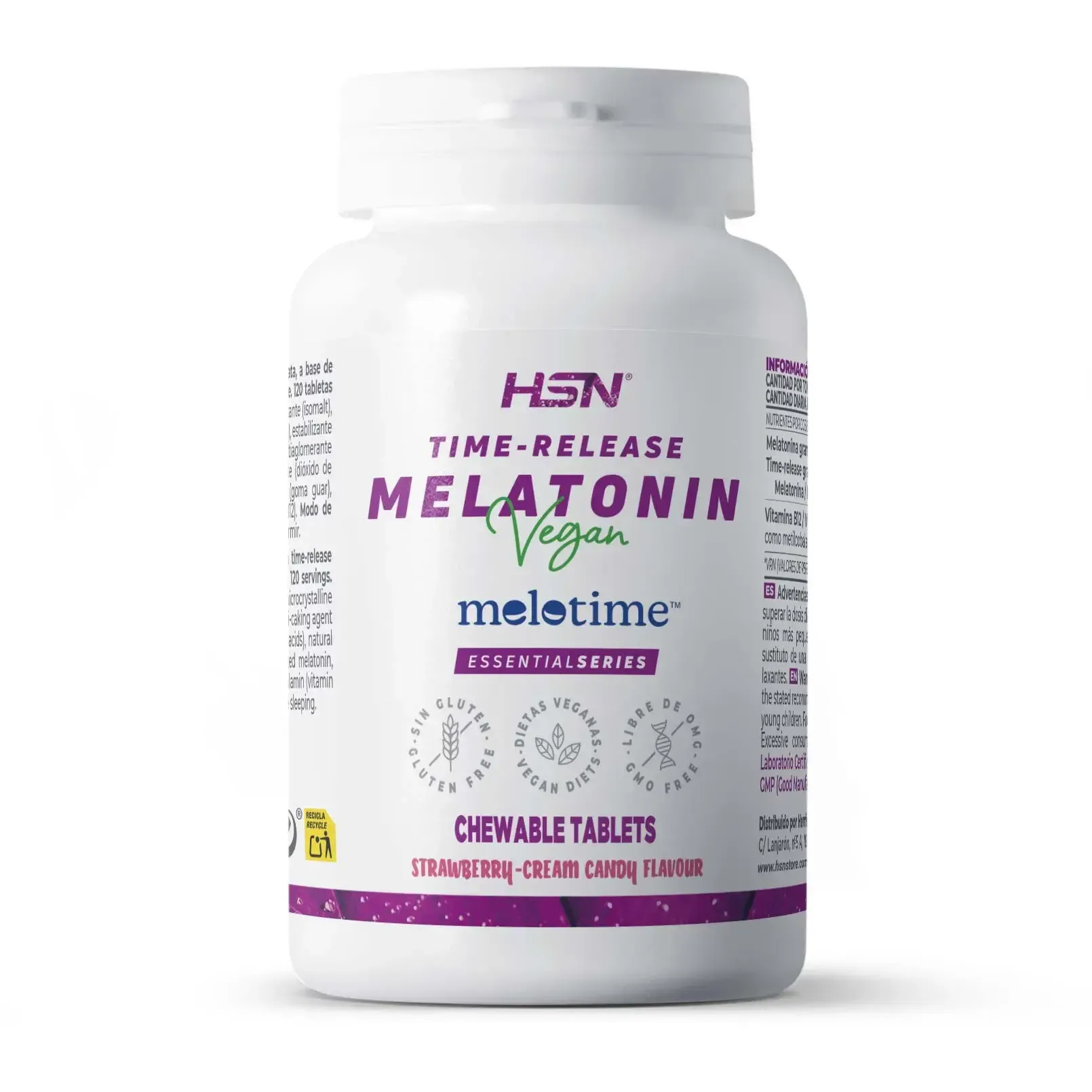 CHEWABLE TIME RELEASE MELATONIN (Melotime™) (1.9mg MELATONIN)
