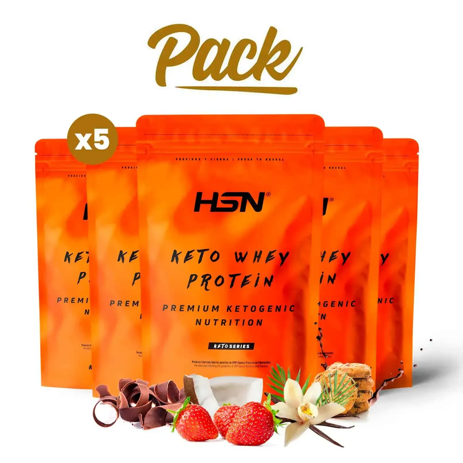 KETO WHEY PROTEIN - SAMPLING PACK