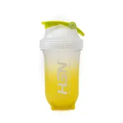 SHAKER ROCKET HSN WE ARE NUTRITION! BOLA MEZCLADORA 500ml TRANSPARENTE Y AMARILLO