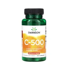 VITAMINA C + ROSA MOSQUETA 500mg CÁPSULAS