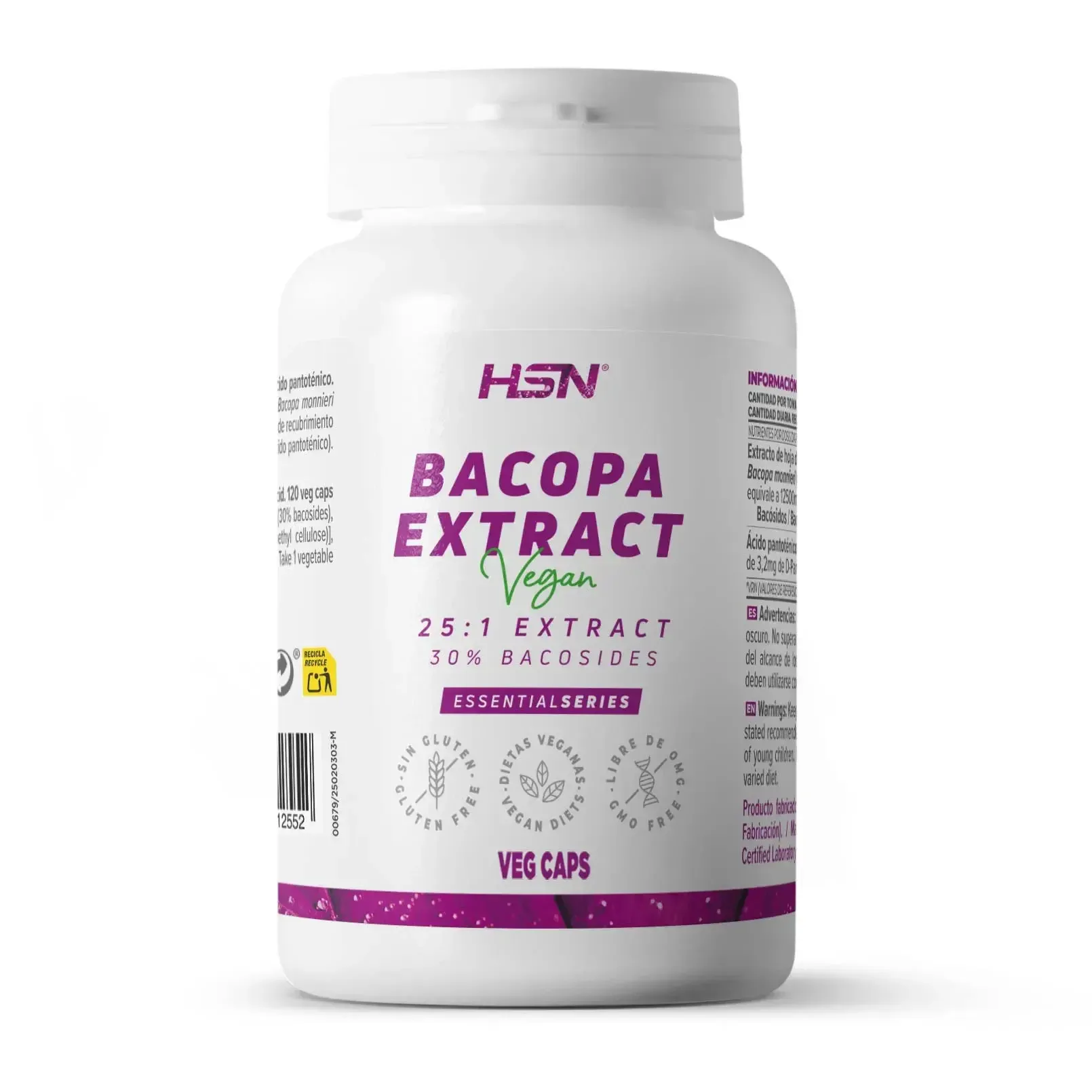 EXTRACTO DE BACOPA (25:1) 500mg