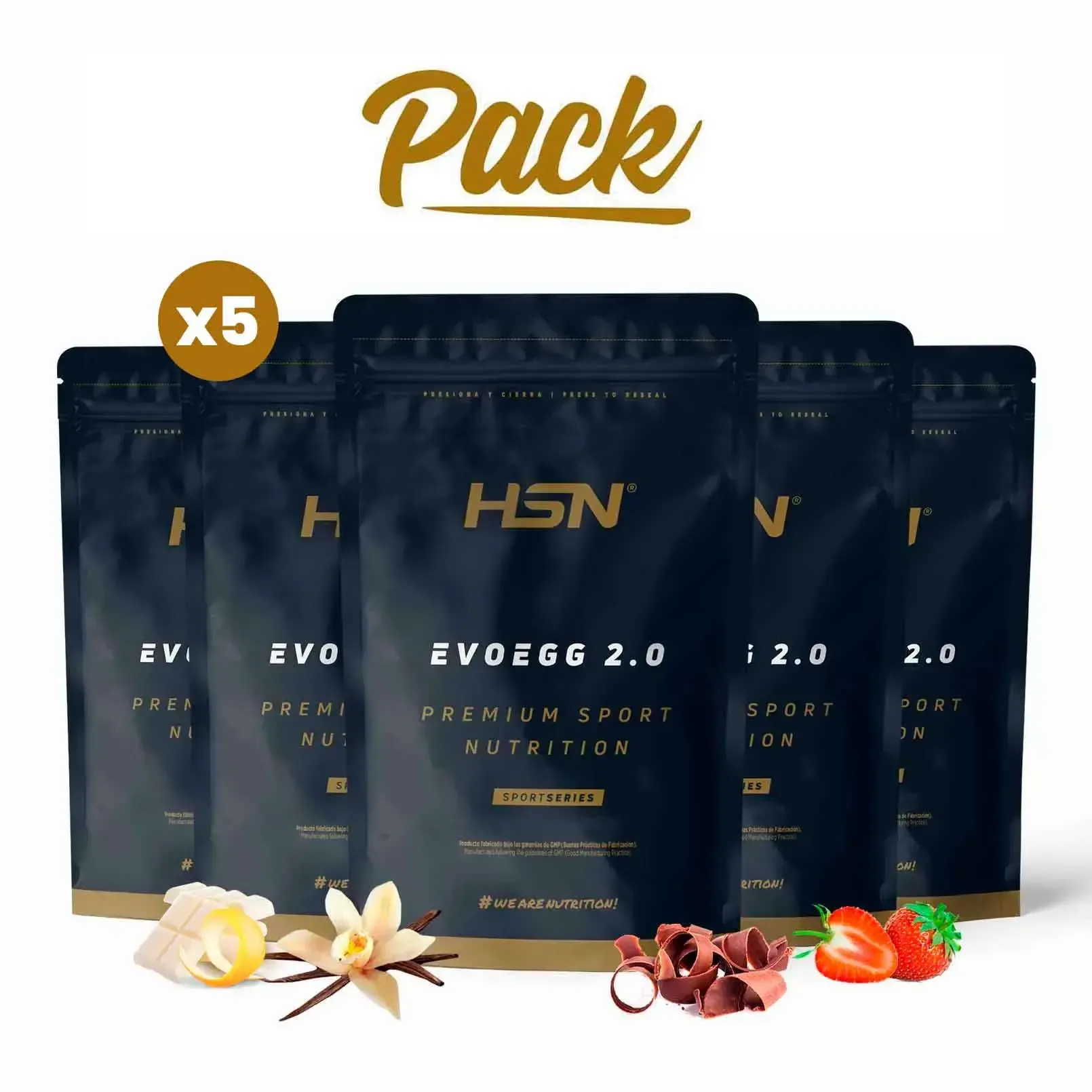 EVOEGG 2.0 (ALBÚMINA DE HUEVO) - PACK DEGUSTACIÓN