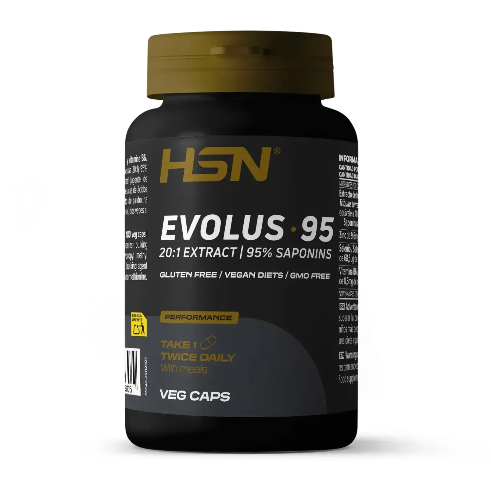 EVOLUS-95 (TRIBULUS TERRESTRIS 95%)